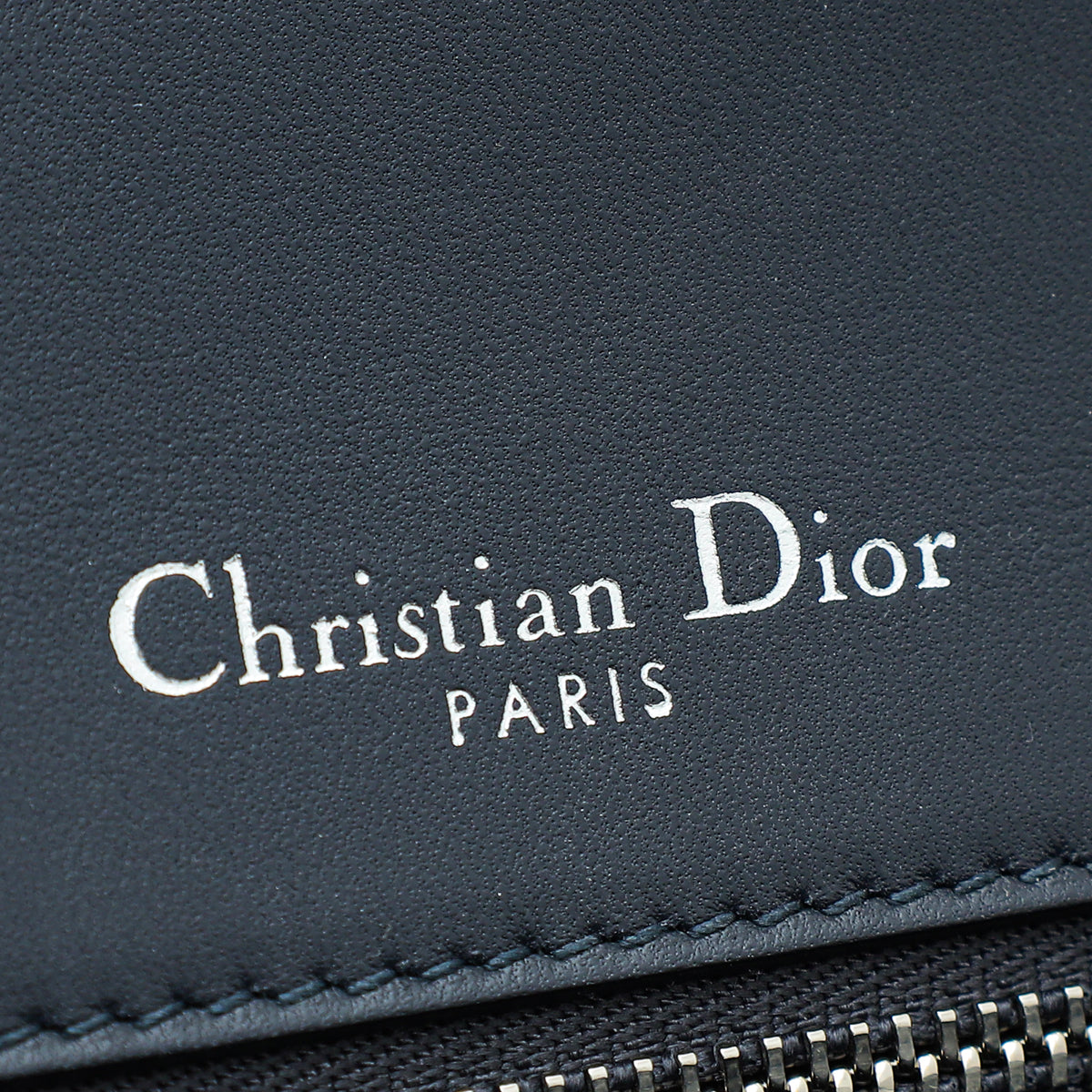 Christian Dior Silver Diorama Micro Cannage Large Bag