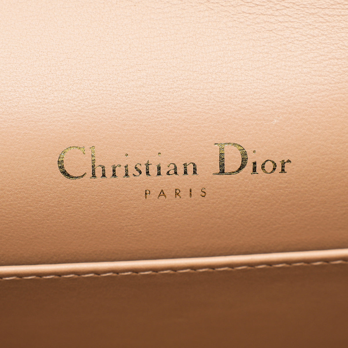 Christian Dior Rose des Vents Lady Dior Chain Pouch