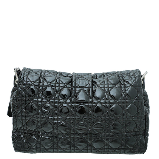 Christian Dior Black New Lock Flap Bag