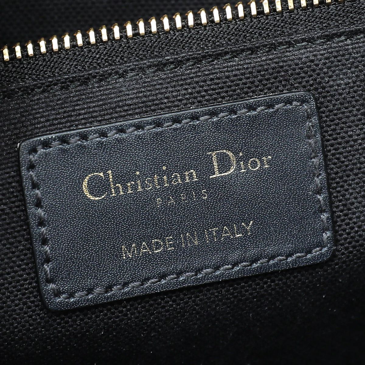 Christian Dior Navy Blue 30 Montaigne Flap Chain Medium Bag