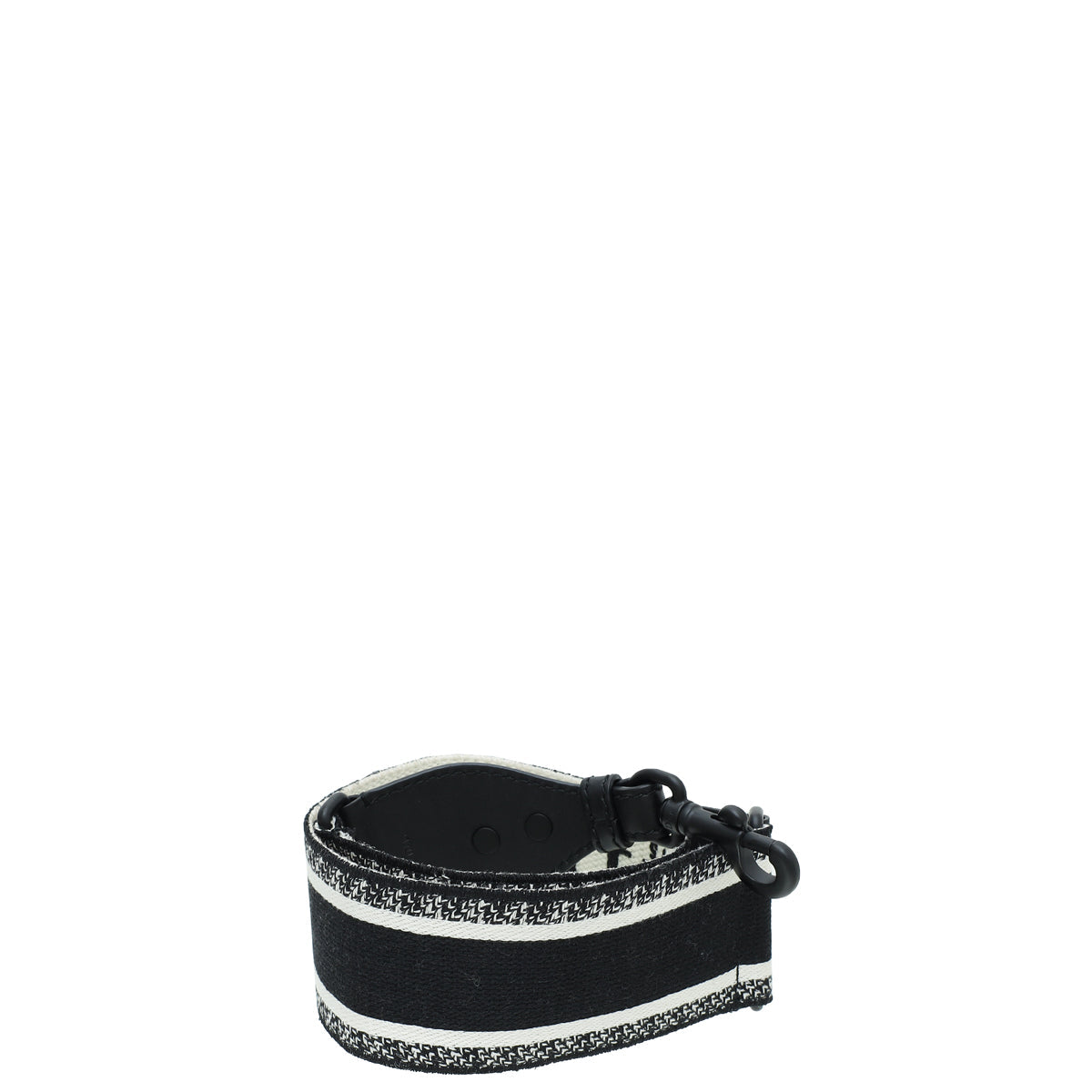 Christian Dior Bicolor Ultramatte CHRISTIAN DIOR' Embroidery Bag Strap