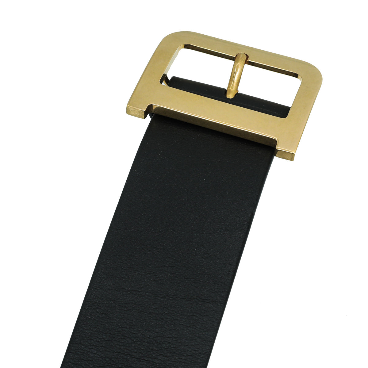 Christian Dior Black Aged Diorquake 55mm Belt