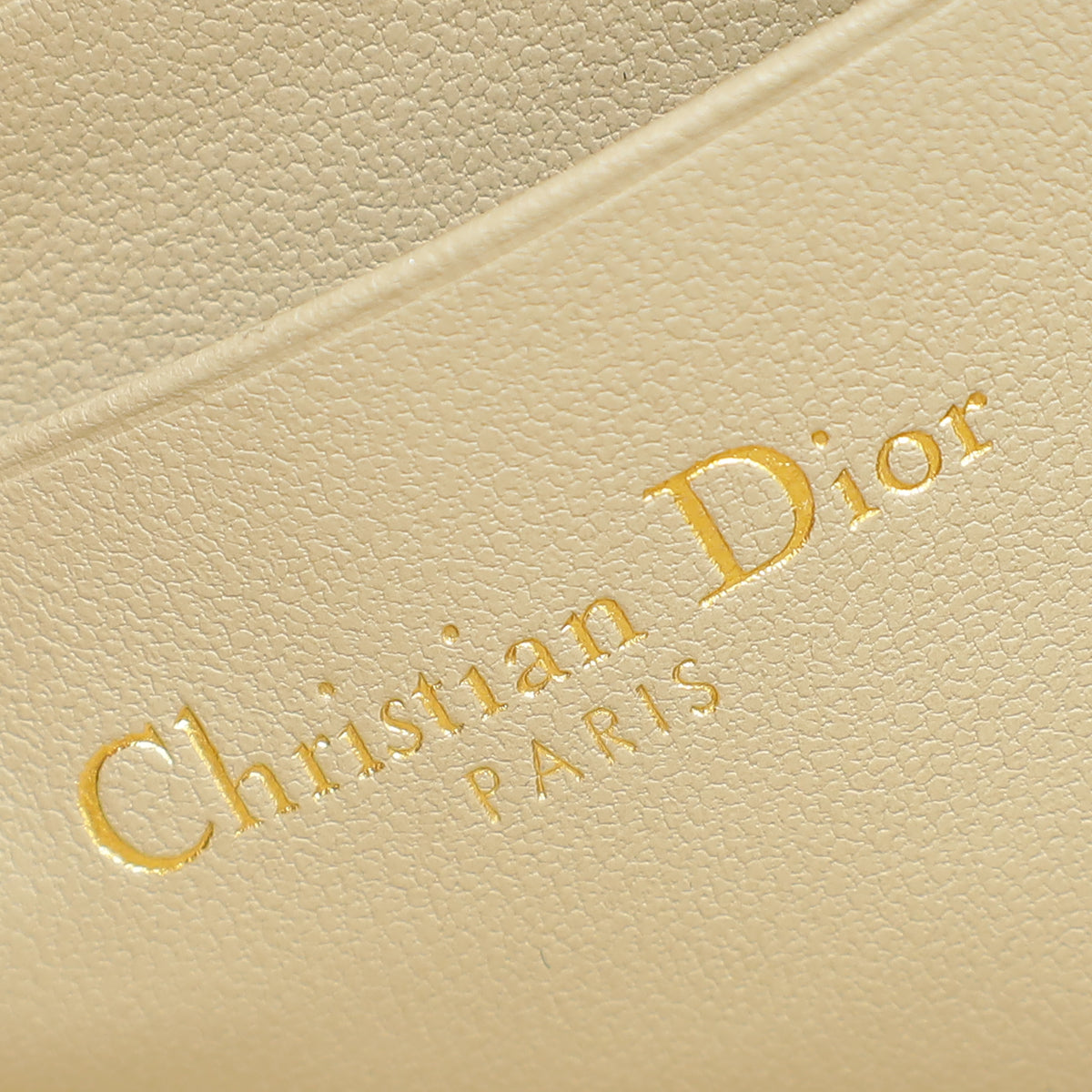 Christian Dior Beige Cannage Caro Multifunctional Pouch