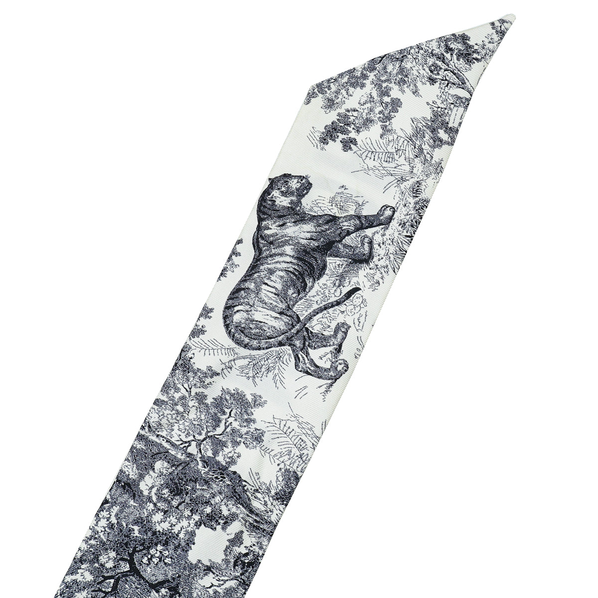 Christian Dior Bicolor Toile de Jouy Sauvage Mitzah Twilly