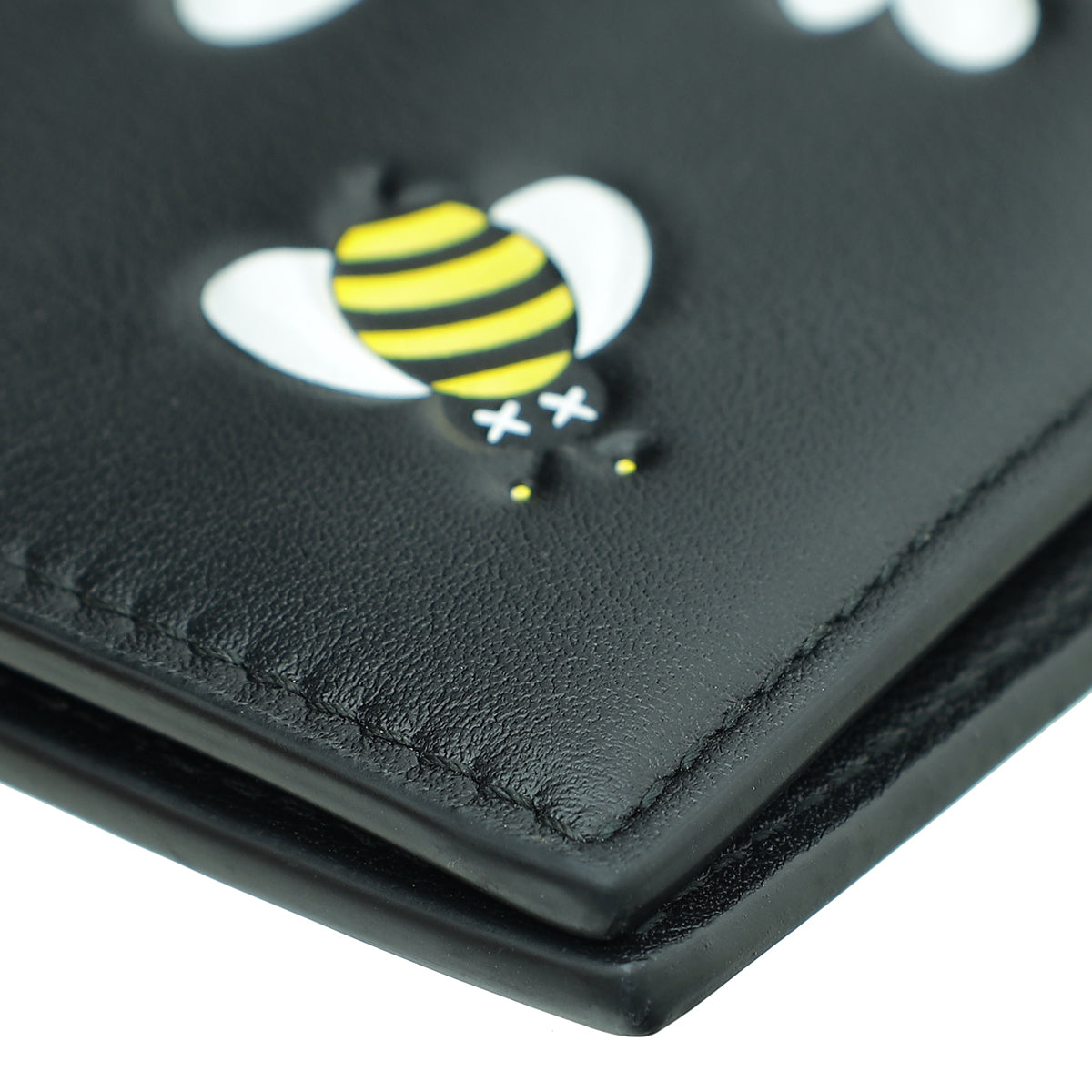 Christian Dior Bicolor X Kaws Bees Bifold Wallet