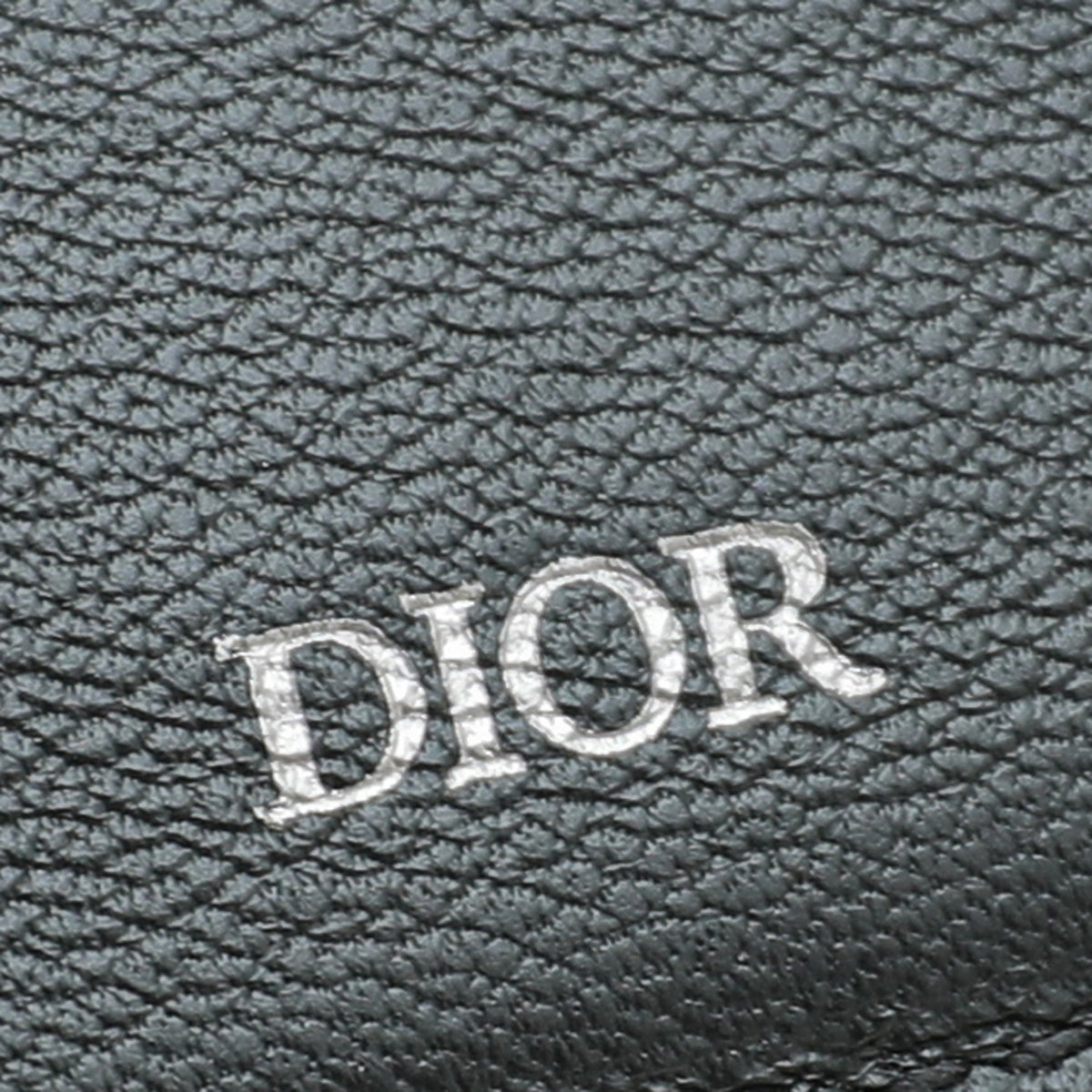 Christian Dior Black CD Bifold Card Holder