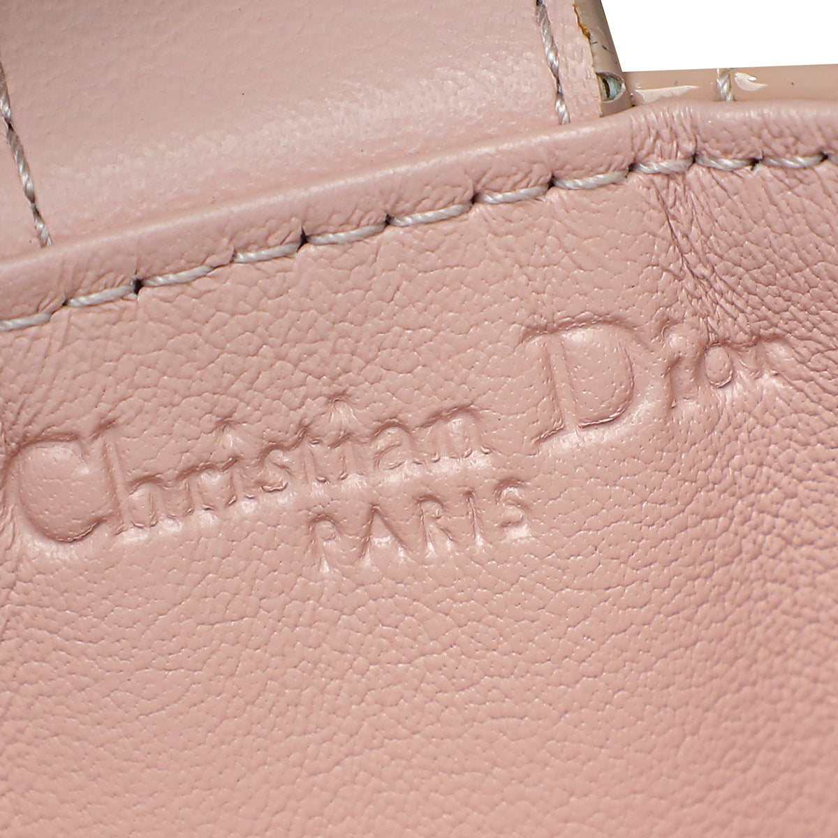 Christian Dior Light Pink Lady Dior 5 Gusset Card Holder