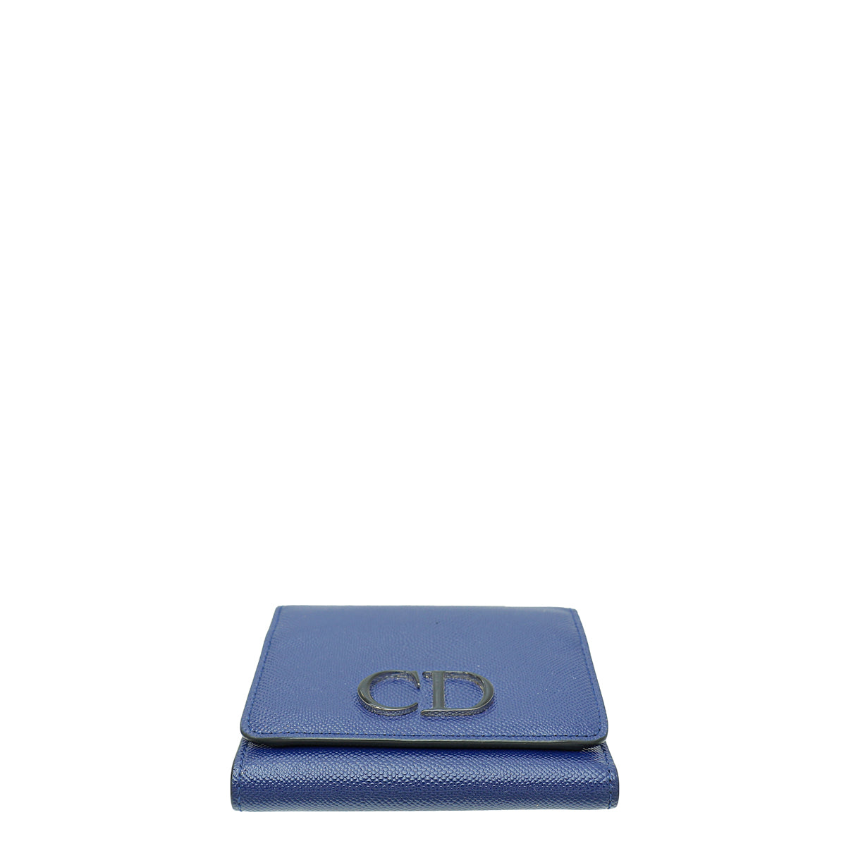 Christian Dior Navy Blue Mania Compact Wallet