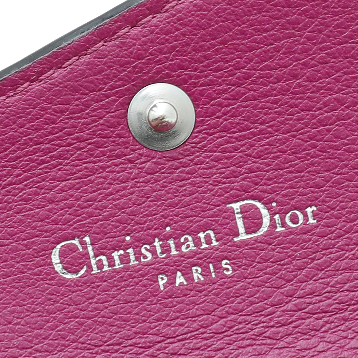 Christian Dior Black Diorissimo Small Wallet