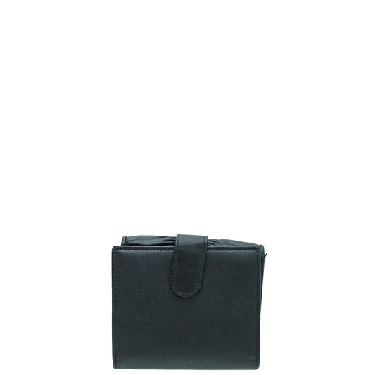 Christian Dior Black Karenina French Wallet