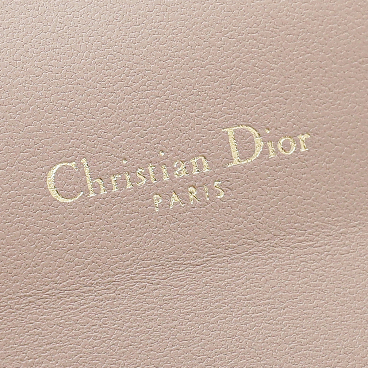 Christian Dior Rose De Venise Saddle Lotus Wallet