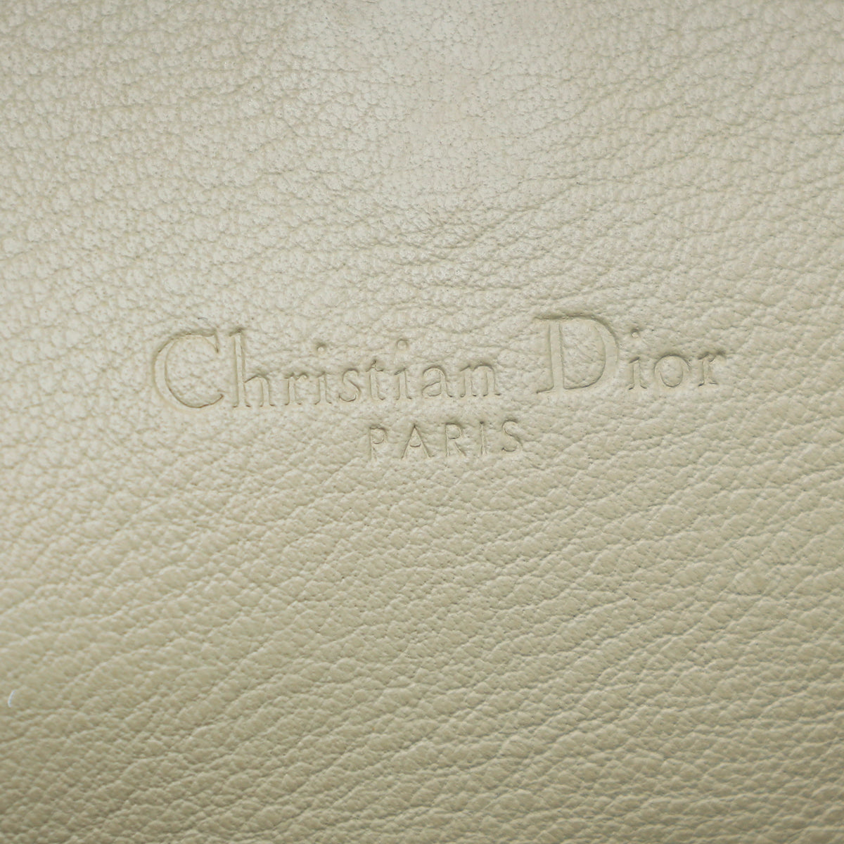 Christian Dior Sand Lady Dior Nano Chain Belt Pouch