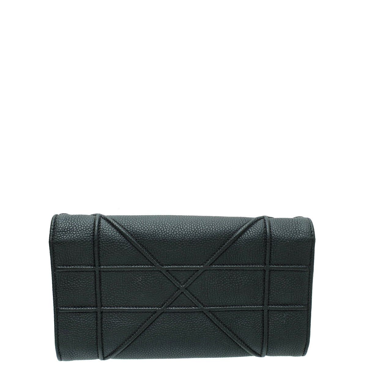 Christian Dior Black Diorama Wallet on Chain