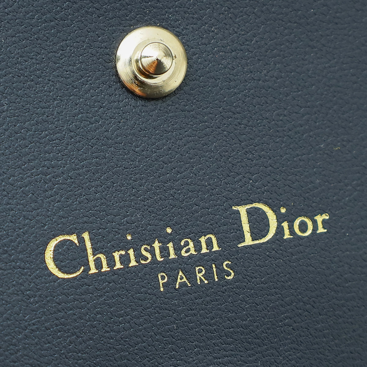 Christian Dior Metallic Pink Micro Cannage Diorama Medium Wallet