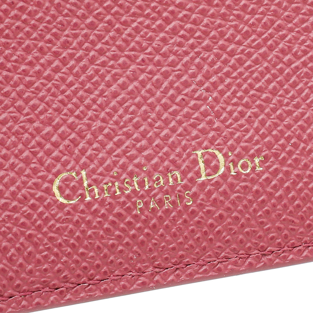 Christian Dior Pink 30 Montaigne Card Holder