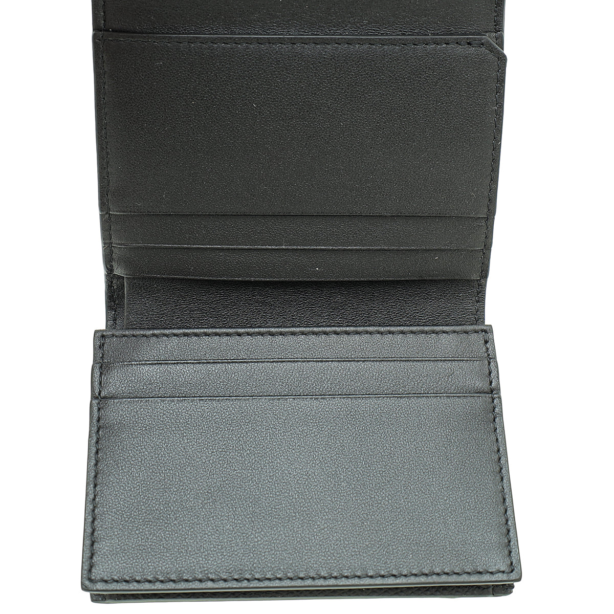 Christian Dior Black Saddle Lotus Wallet