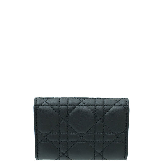 Christian Dior Black My Dior Glycine Cannage Wallet