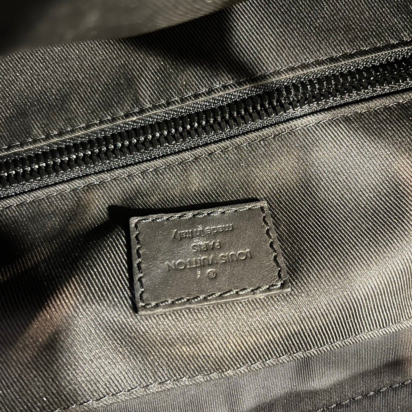 LOUIS VUITTON Monogram Shadow Leather Discovery Backpack