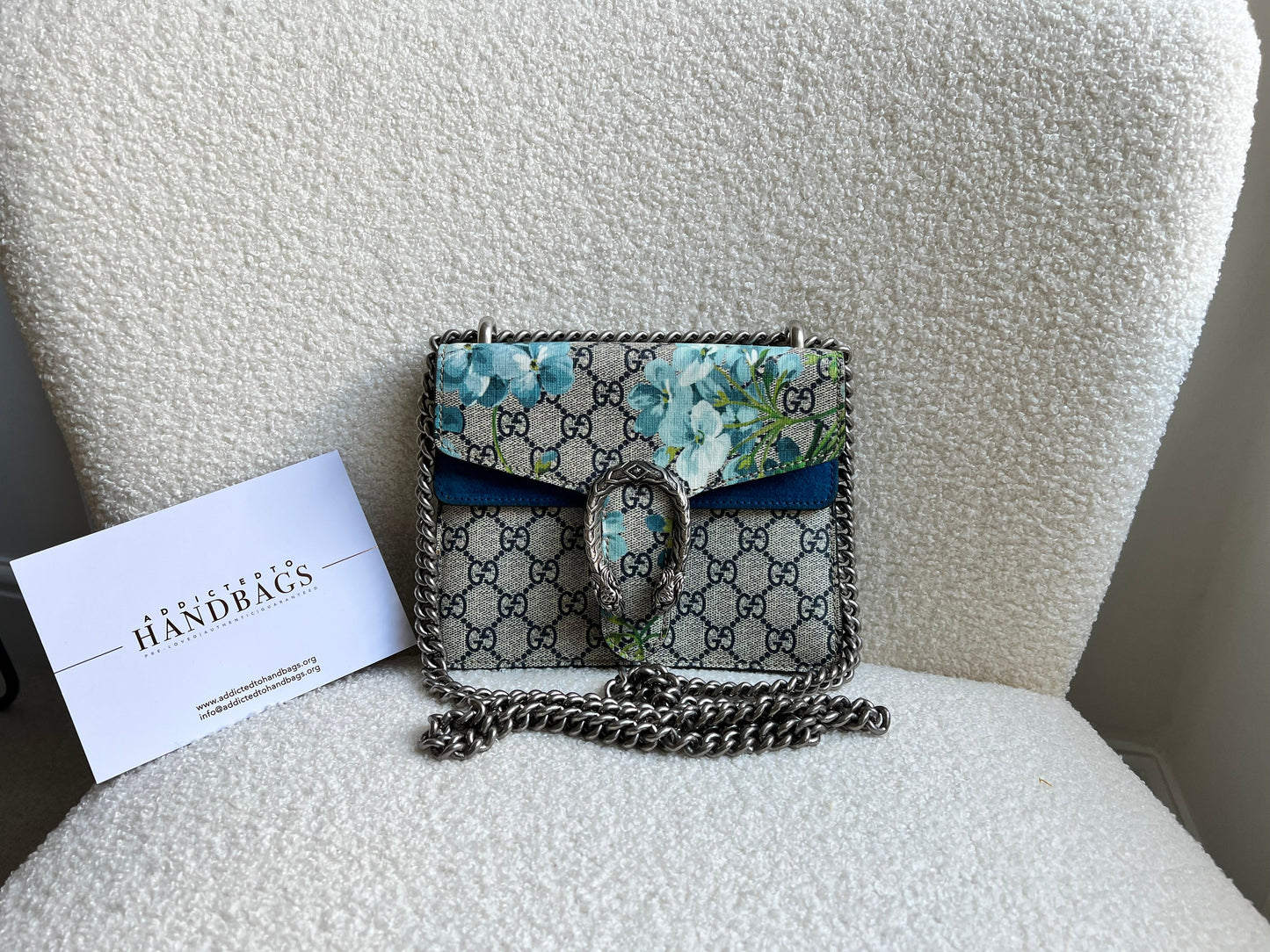 Gucci Dionysus GG Blooms Mini Shoulder Bag (RRP £1,700)