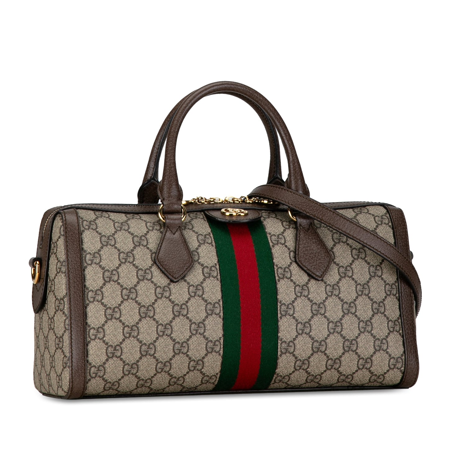 Gucci Ophidia Handbag Brown GG Supreme Canvas