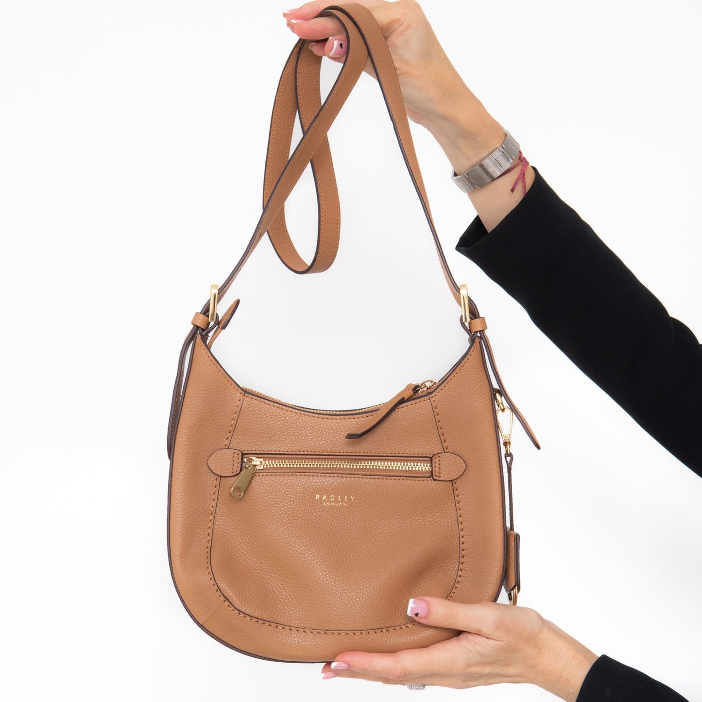 Radley London Tan Leather Crossbody Bag