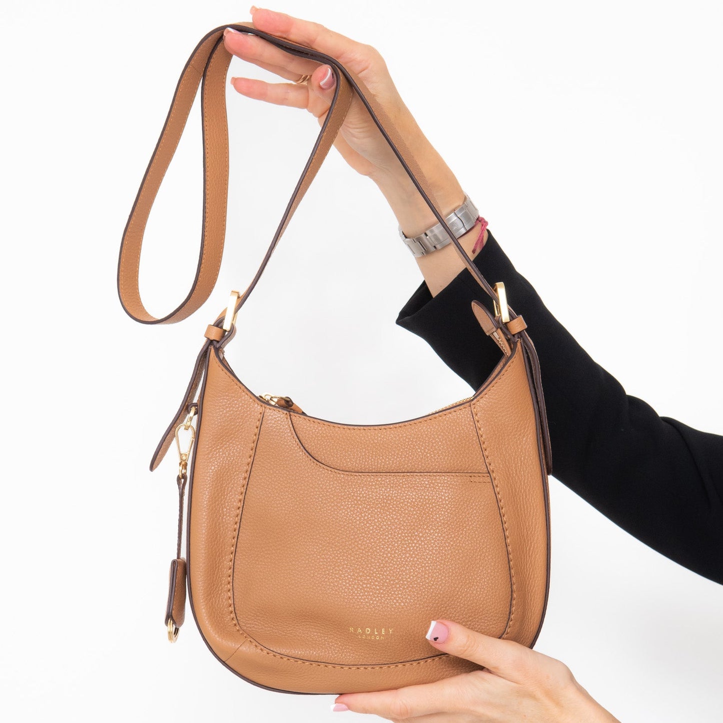 Radley London Tan Leather Crossbody Bag