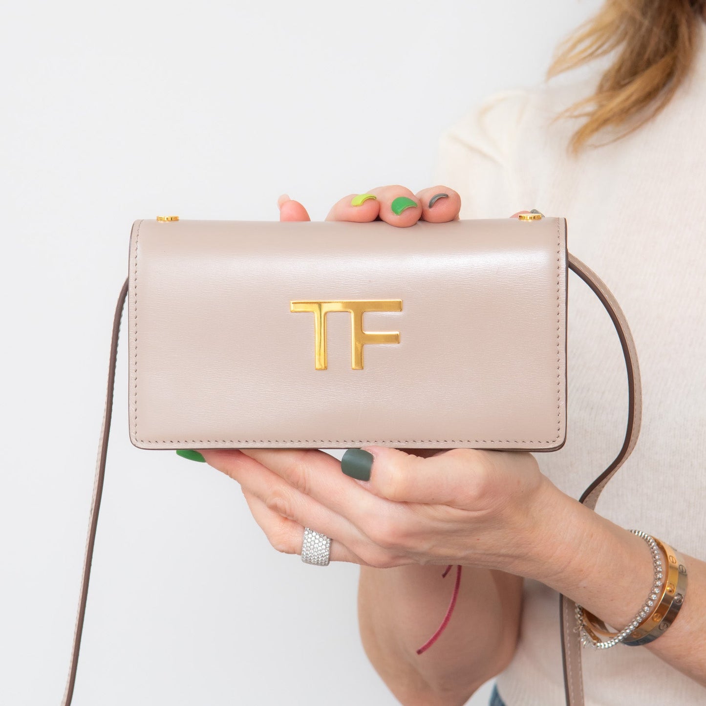 Tom Ford Leather Crossbody Bag