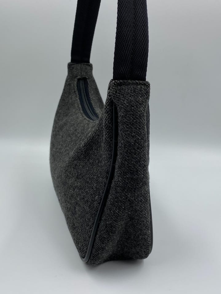 Prada Wool Shoulder Bag