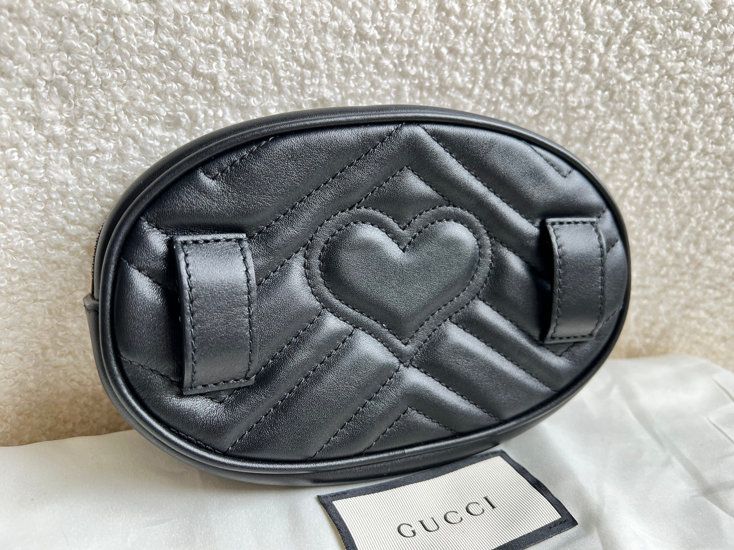 Gucci GG Black Marmont Belt Bag (RRP £865)