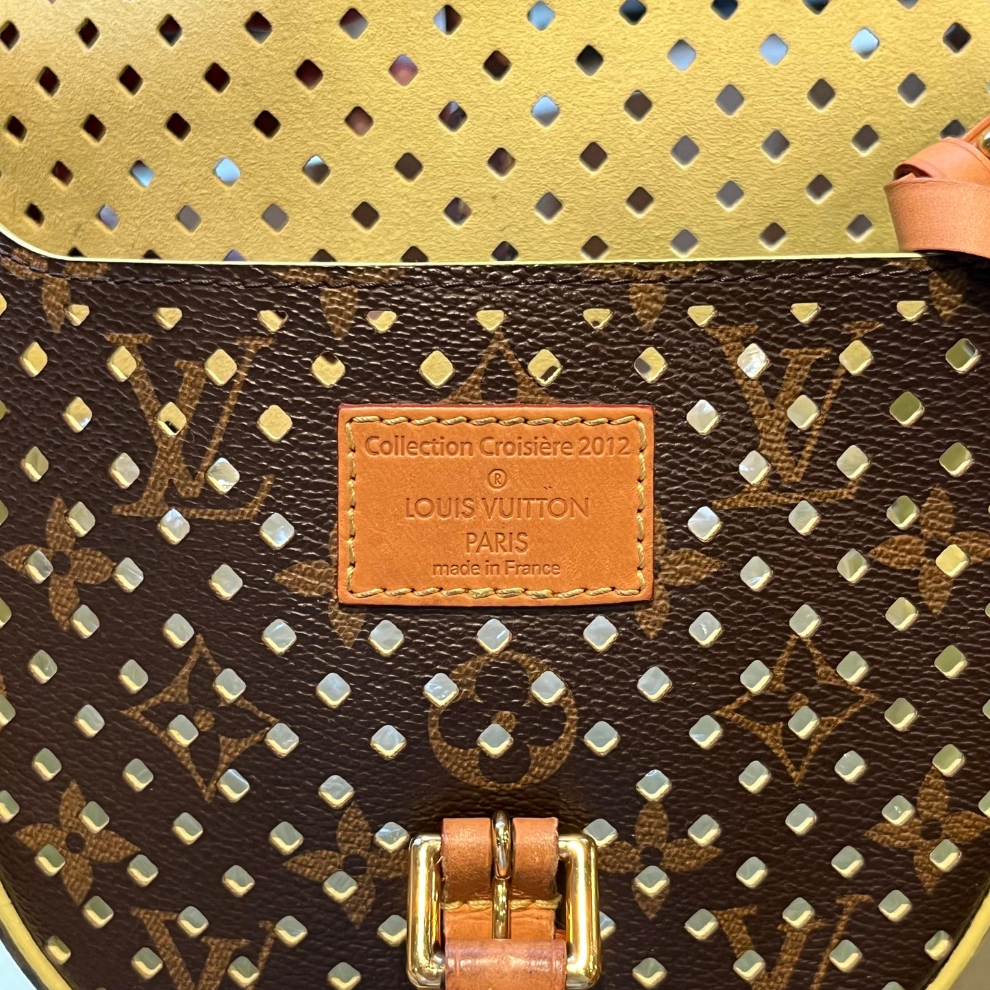 LOUIS VUITTON Chantilly Perforated Crossbody