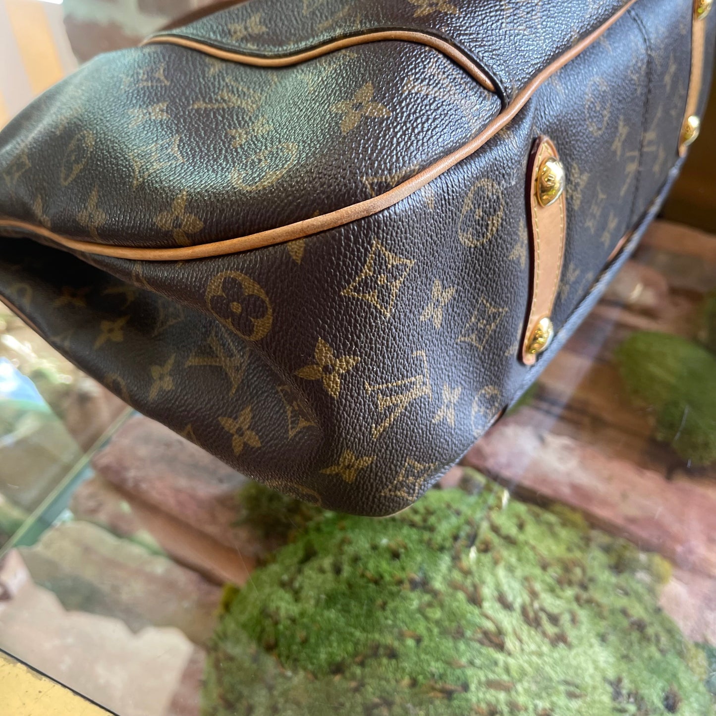 LOUIS VUITTON Galliera PM Brown Monogram Canvas