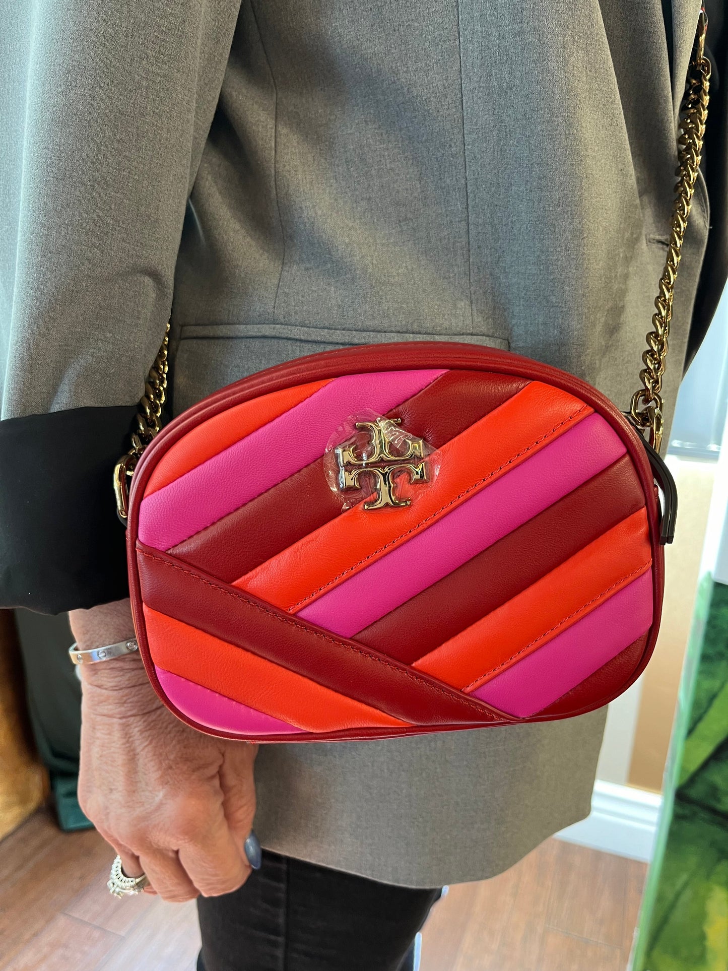 TORY BURCH Colorblock Kira Crossbody