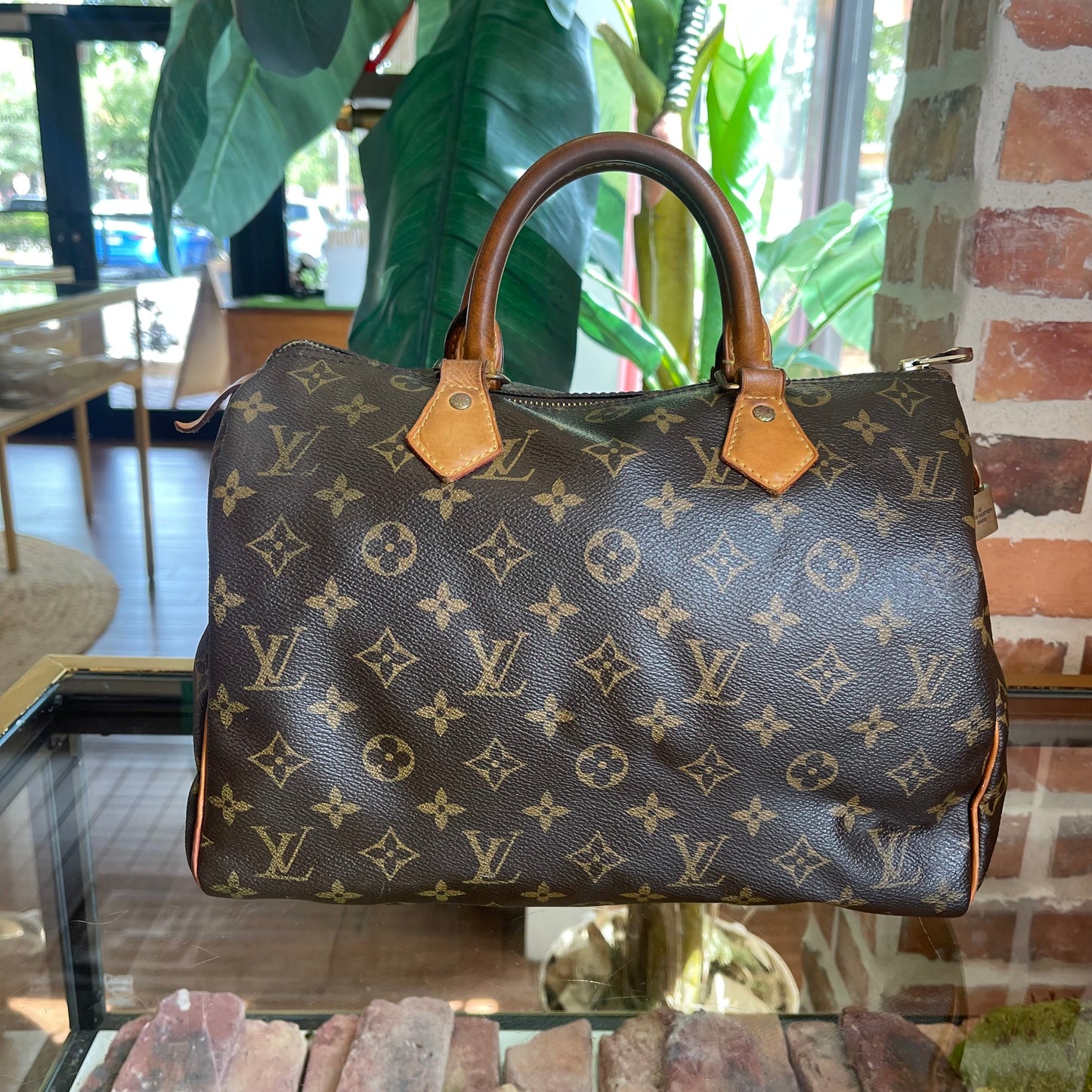 LOUIS VUITTON Monogram Speedy 30