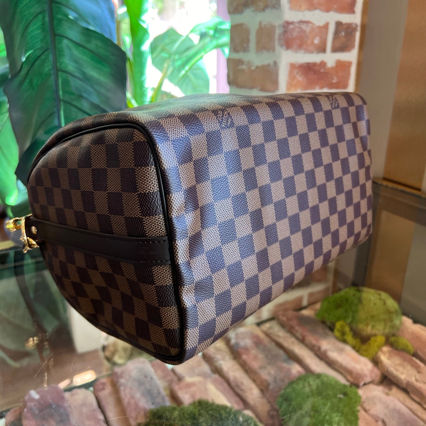 LOUIS VUITTON  Damier Ebene Speedy Bandouliere 30