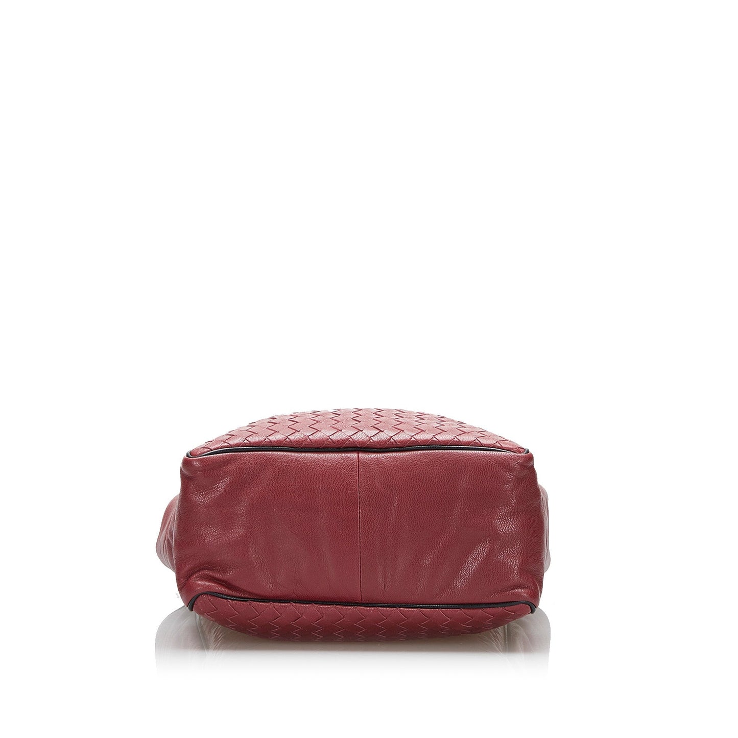 Bottega Veneta Handbag Red Intrecciato