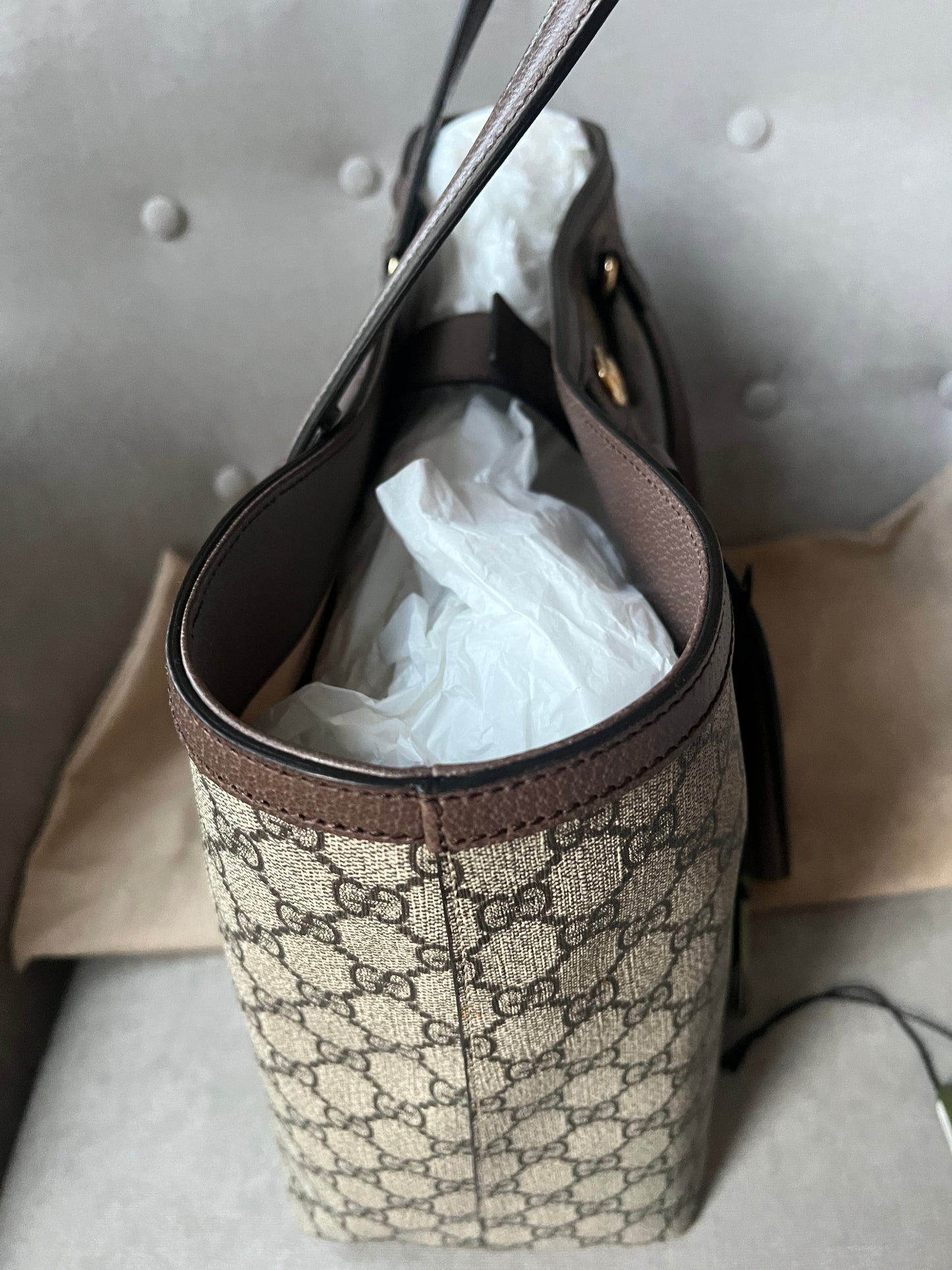 Gucci Ophidia GG Supreme Medium Tote (RRP £1310)