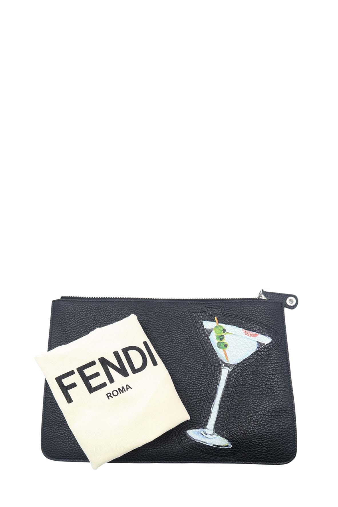 Martini Unisex Clutch Black