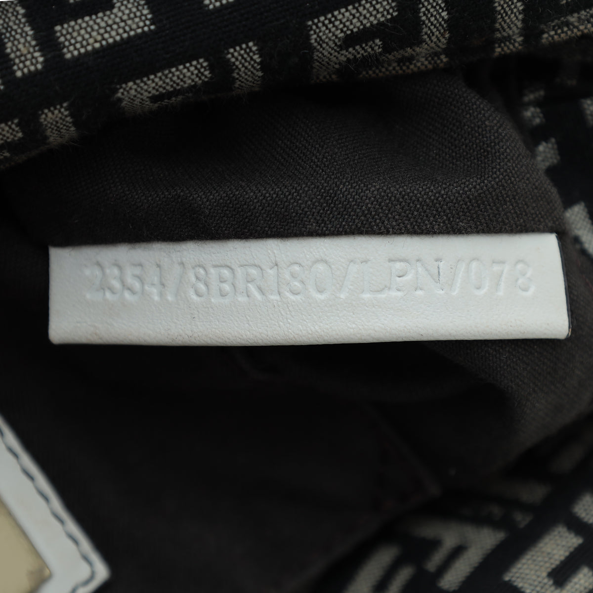 Fendi Bicolor Zucchino Mini Mama Baguette