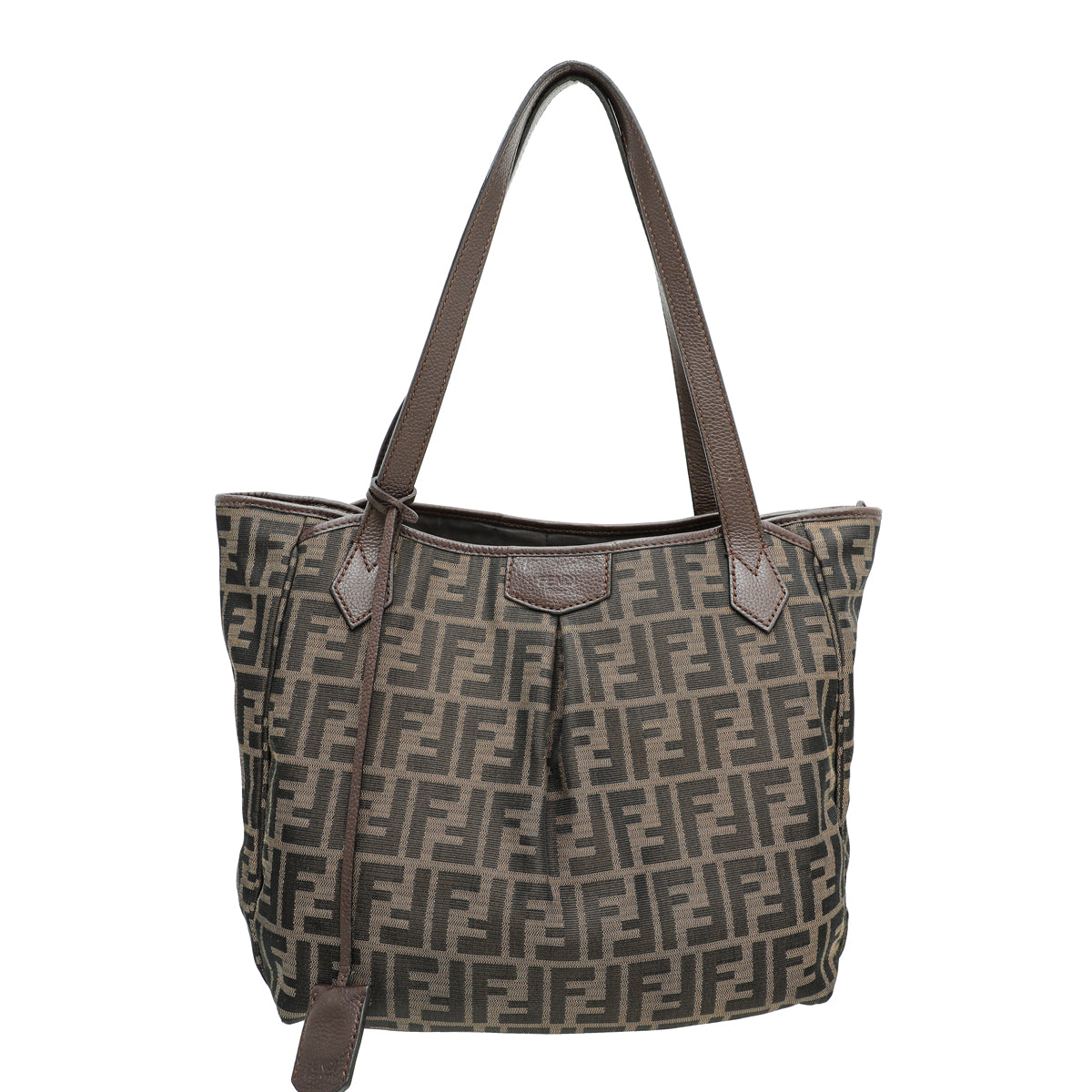 Fendi Tobacco Zucca Grand Shopping Tote Bag