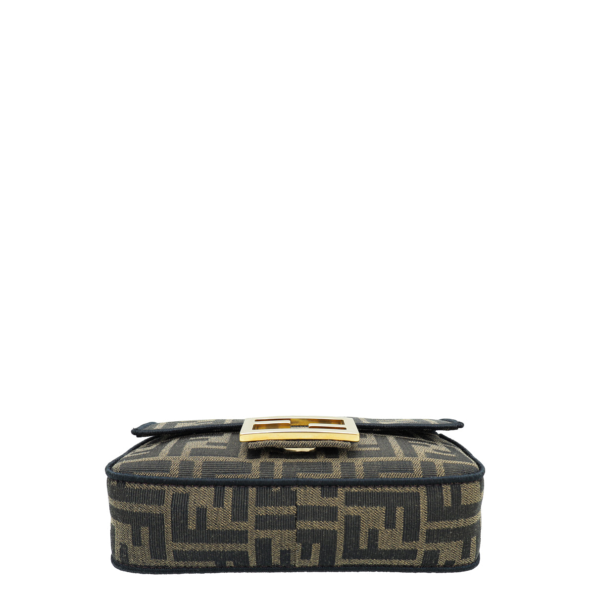 Fendi Zucca Jacquard Fabric Mini Baguette Bag