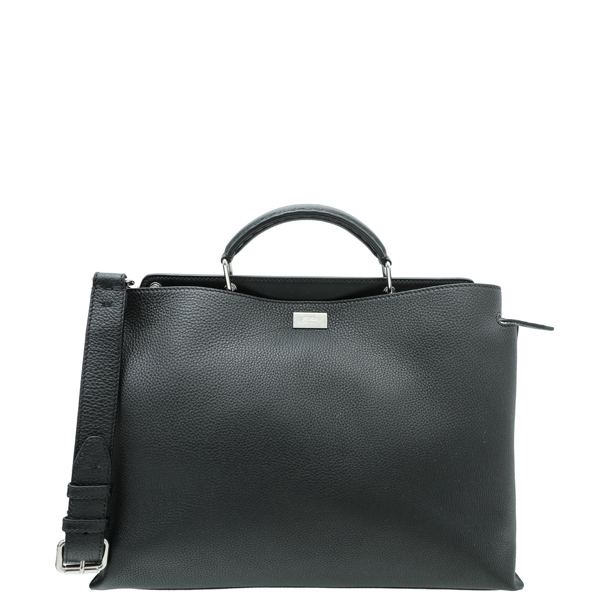 Fendi Black Peekaboo Iconic Essentia Large Bag