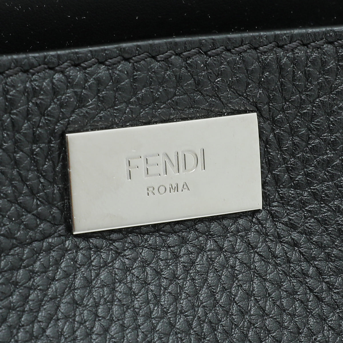 Fendi Black Peekaboo Iconic Essentia Large Bag