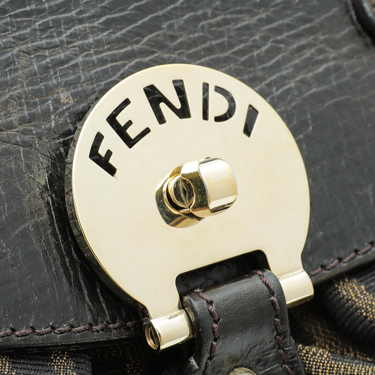 Fendi Tobacco Zucca Magic Small Bag