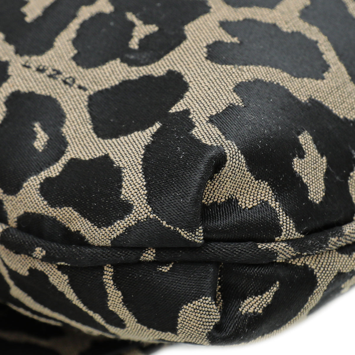 Fendi Bicolor Leopard Print Mia Large Flap Bag