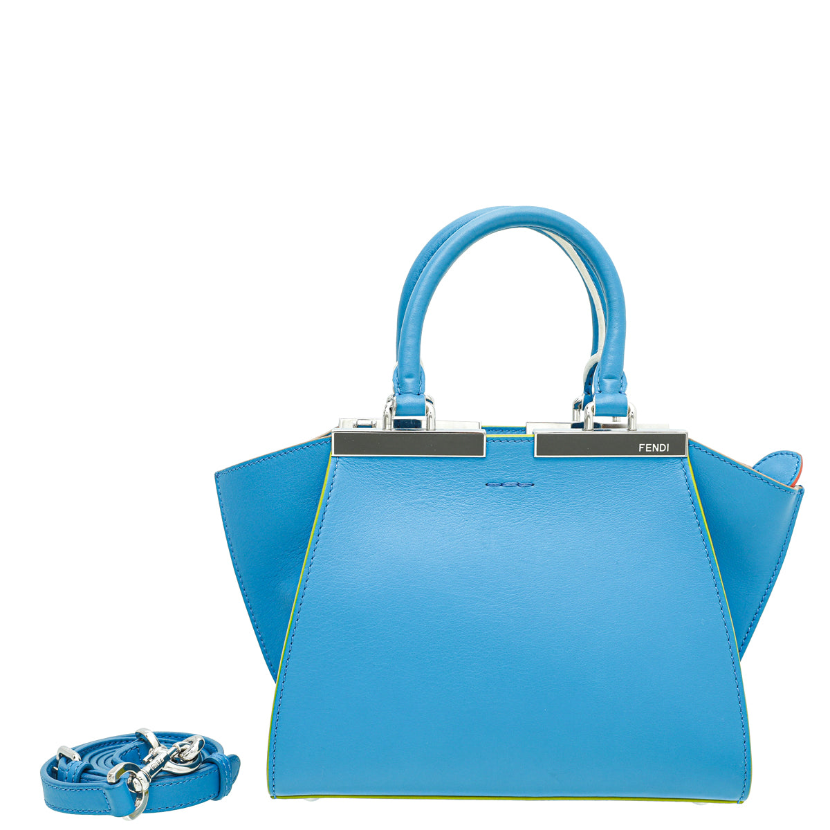 Fendi Royal Blue 3 Jours Petite Bag