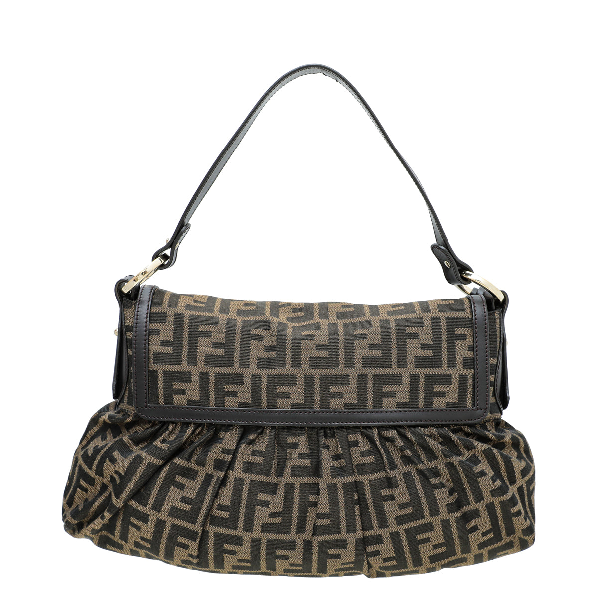 Fendi Tobacco Zucca Chef Shoulder Bag