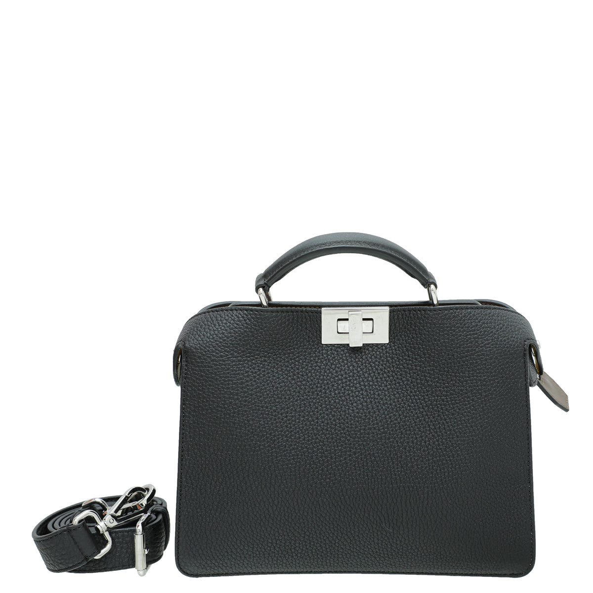 Fendi Black Peekaboo Iseeu Mini Bag