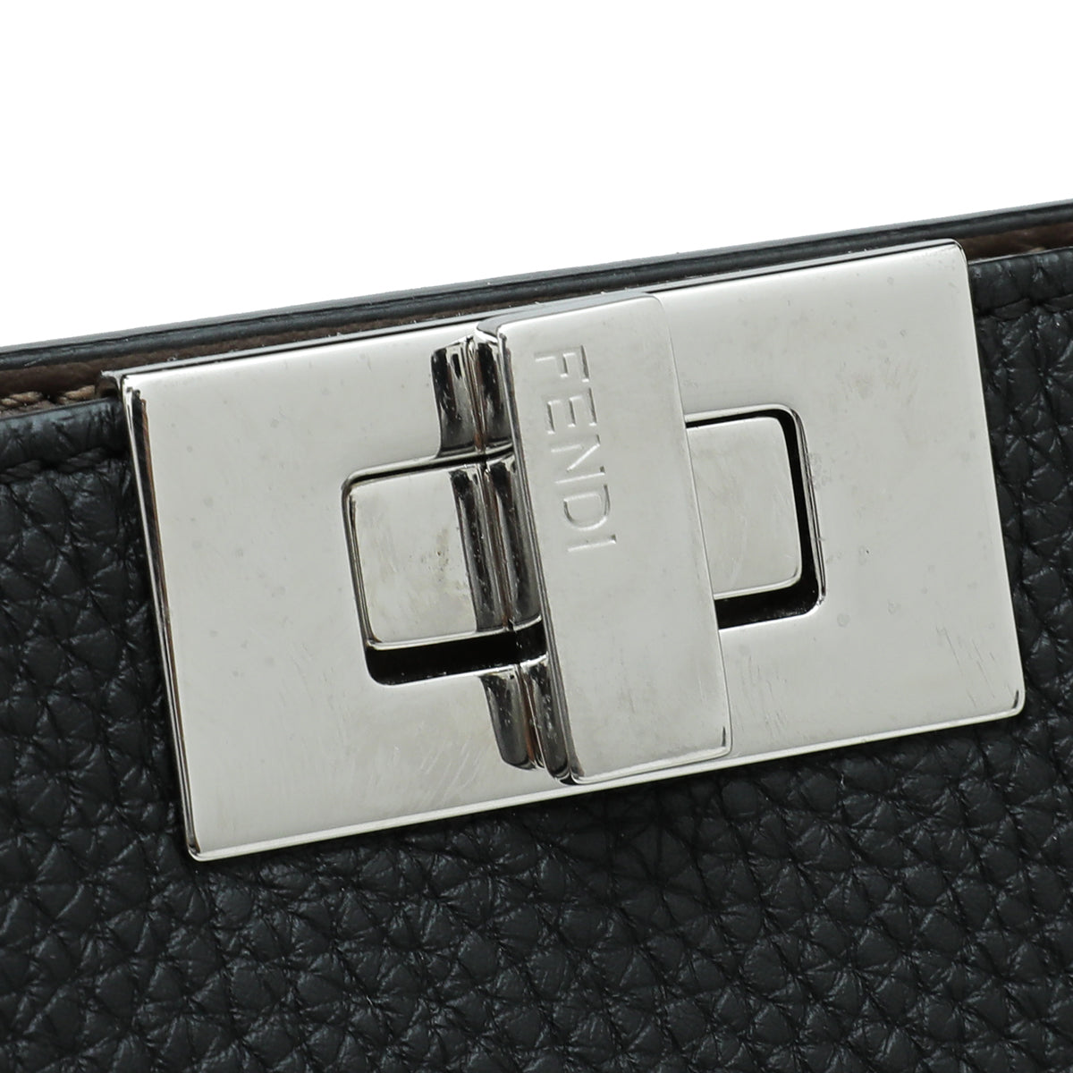 Fendi Black Peekaboo Iseeu Mini Bag