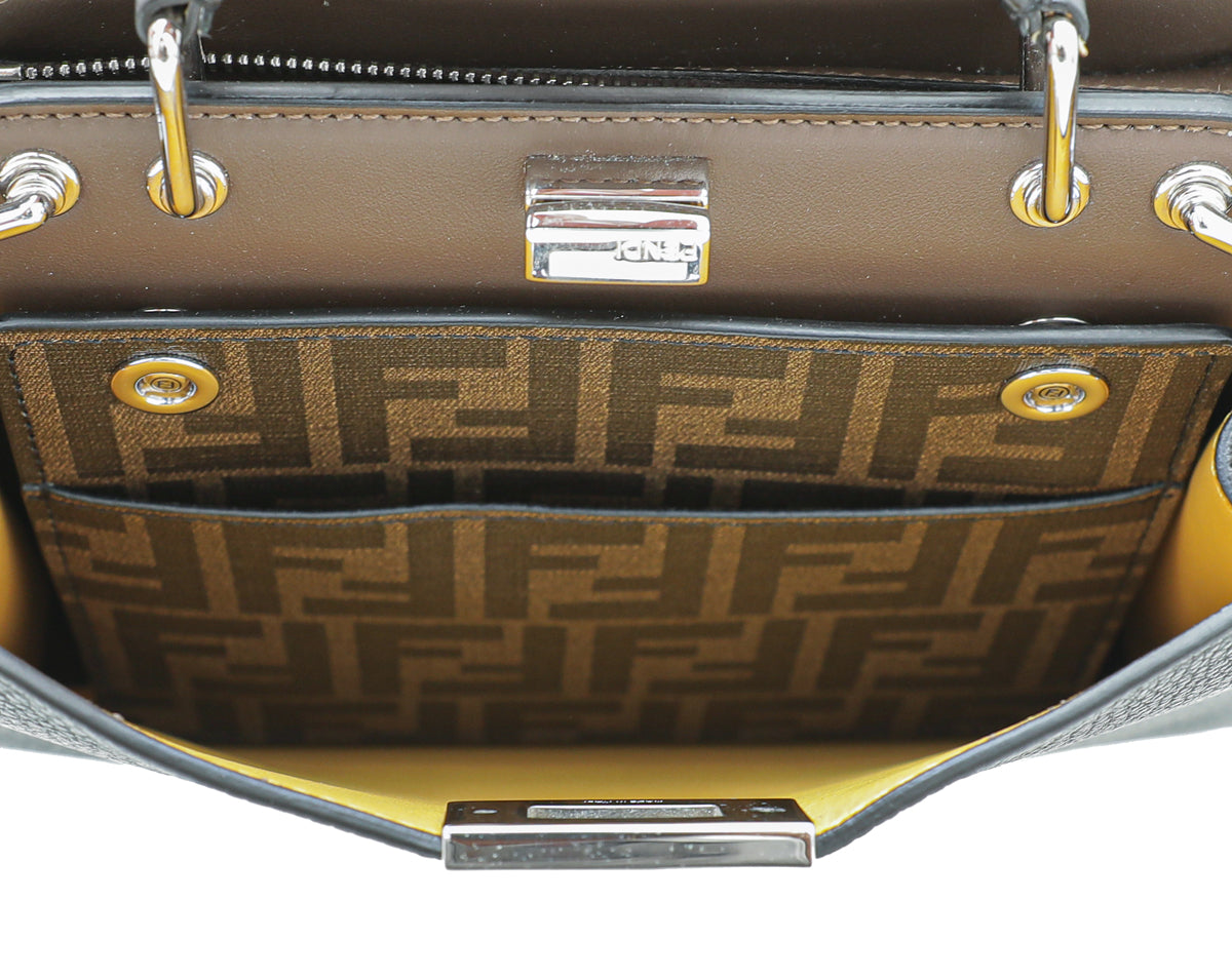 Fendi Black Peekaboo Iseeu Mini Bag