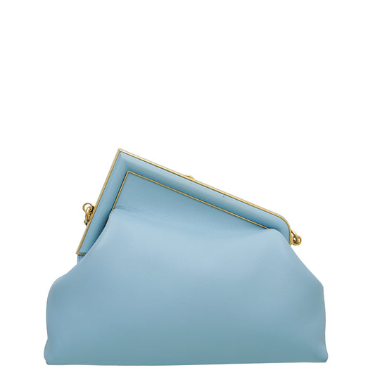 Fendi Sky Blue First Medium Bag